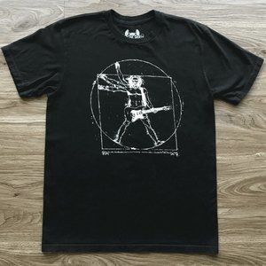 Da Vinci Rock Man  Vitruvian Tee